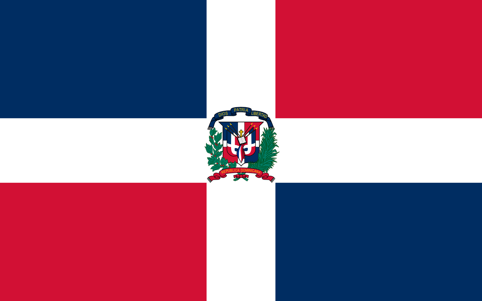Bandera de la Republica Dominicana